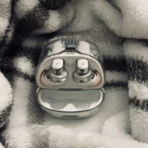 JBL Tune Flex Wireless Noise Cancelling Earbuds - White Ghost